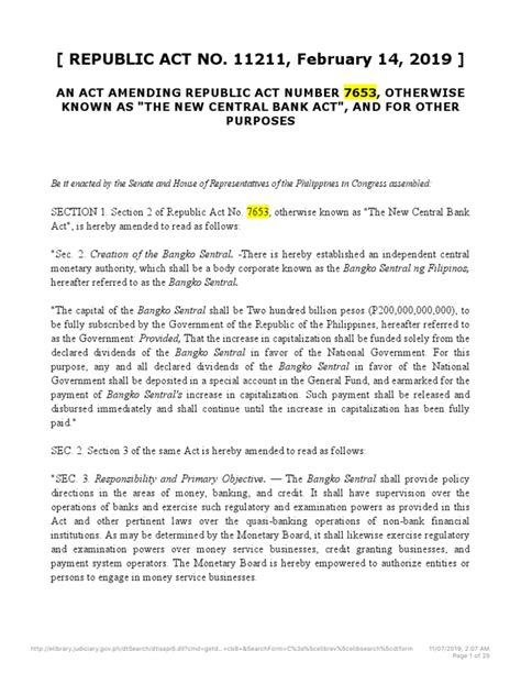 REPUBLIC ACT No. 11211 .